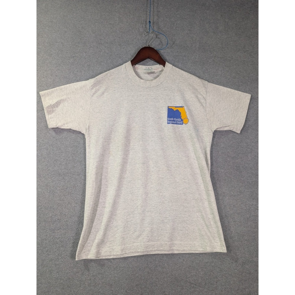 South Florida Disaster Medical Assistance Team VTG USA Tee L Single Stitch